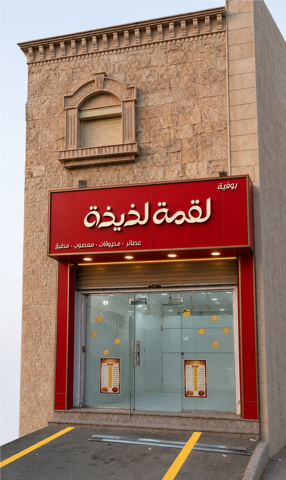 لقمة لذيذة — لقطة من المشروع